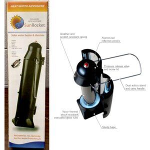 Sunrocket Solar Water Heater & Thermos